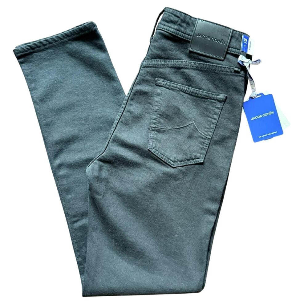 Jacob Cohën Luxury Denim Eco-Friendly Jeans Black Slim Fit W29 L30.5